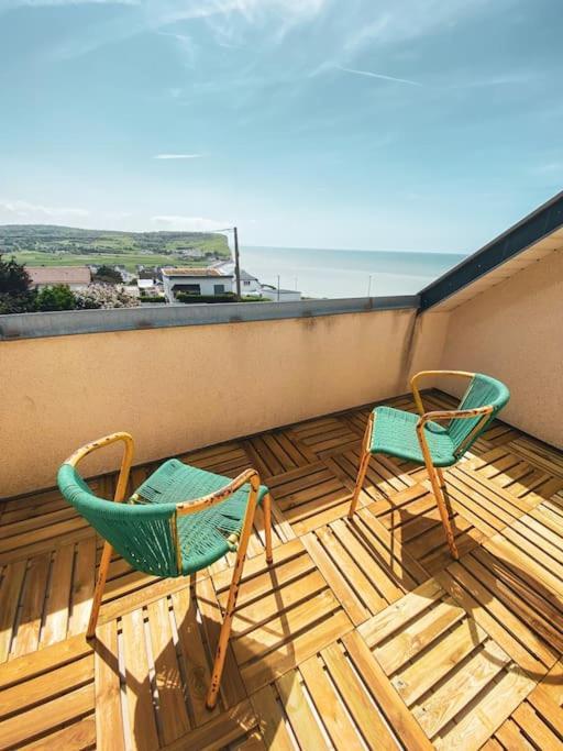 Grande Maison Chaleureuse Avec Vue Mer Imprenable 滨海克里耶勒 外观 照片