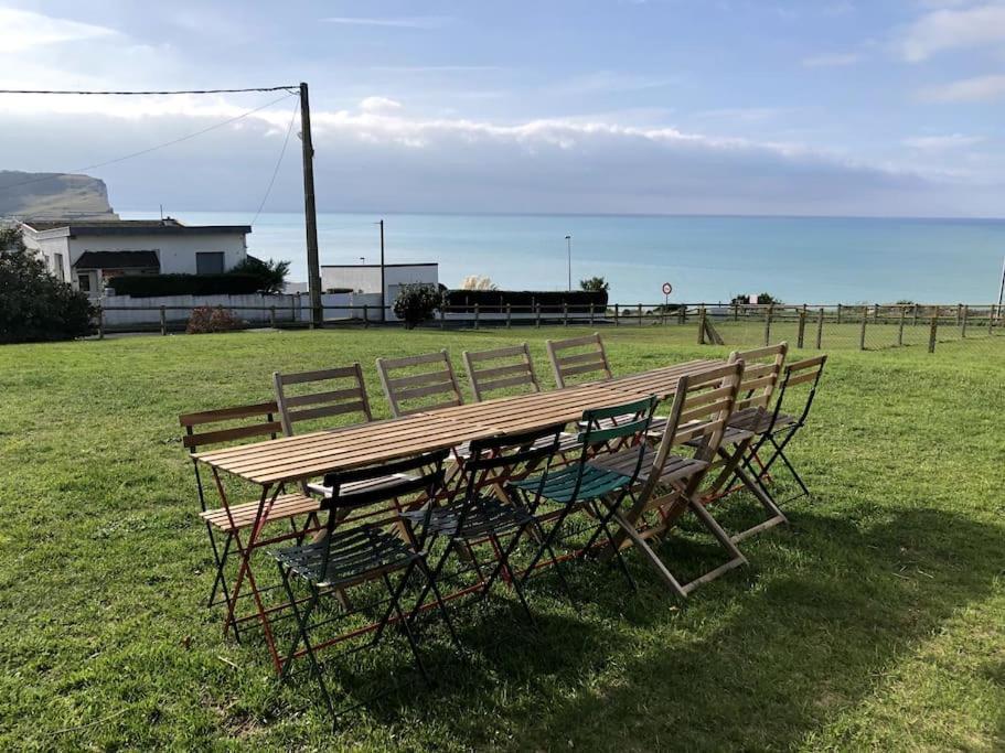 Grande Maison Chaleureuse Avec Vue Mer Imprenable 滨海克里耶勒 外观 照片